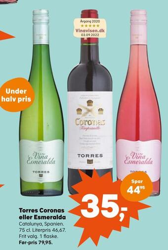 Torres coronas eller esmeralda