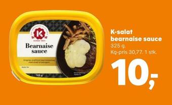 SuperBrugsen K-salat bearnaise sauce tilbud