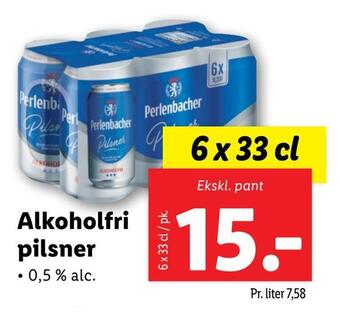 Lidl Alkoholfri pilsner tilbud