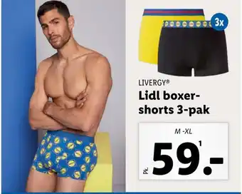 Lidl Lidl boxershorts 3-pak tilbud
