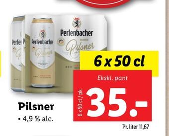 Lidl Pilsner tilbud