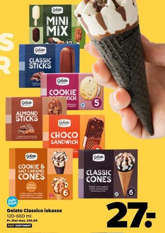 Netto Gelato classico iskasse tilbud