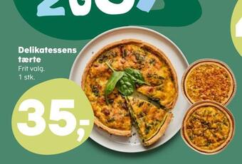 SuperBrugsen Delikatessens tærte tilbud
