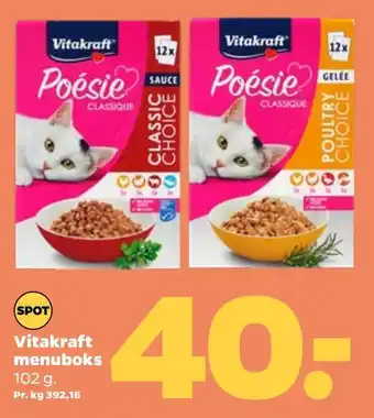Netto Vitakraft menuboks tilbud