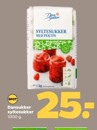 Dansukker syltesukker