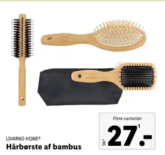 Lidl Hårbørste af bambus tilbud