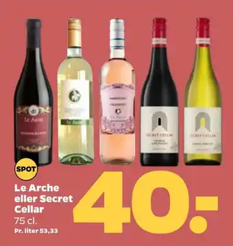 Netto Le arche eller secret cellar tilbud