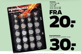 Knapcellebatterier