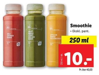 Lidl Smoothie tilbud