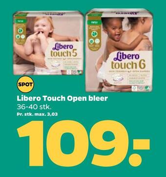 Libero touch open bleer