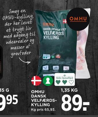 MENY Omhu dansk velfærdskylling tilbud