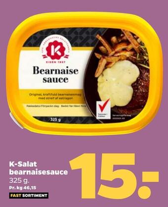 Netto K-salat bearnaisesauce tilbud
