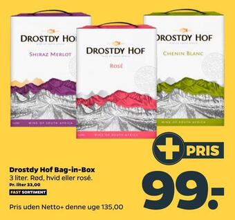 Netto Drostdy hof bag-in-box tilbud