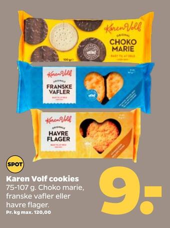 Netto Karen volf cookies tilbud
