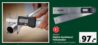 Digital skydelære/ vinkelmåler
