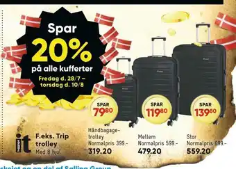 Bilka Trip trolley tilbud