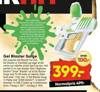 Bilka Gel blaster surge tilbud