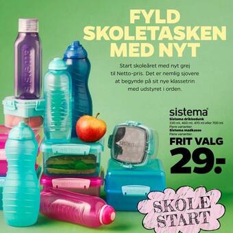 Netto Sistema madkasse tilbud