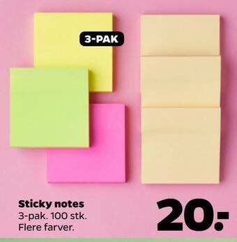 Sticky notes