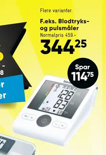 Blodtryks og pulsmåler