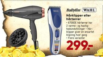 Bilka Hårklipper eller hårtørrer tilbud