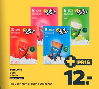 Netto Sun lolly tilbud