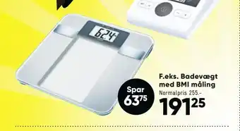 Bilka Badevægt med bmi måling tilbud