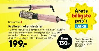 Bilka Krøllejern eller airstyler tilbud