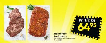 Bilka Marinerede flanksteaks tilbud
