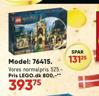Bilka Spar 25% på lego æsker tilbud