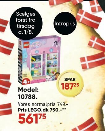 Bilka Spar 25% på lego æsker tilbud