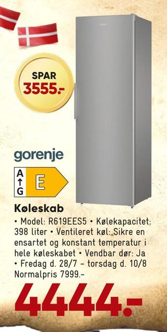 Bilka Køleskab tilbud