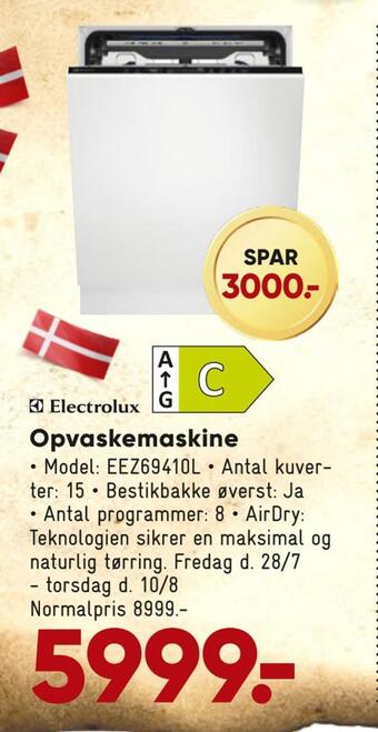 Bilka Opvaskemaskine tilbud