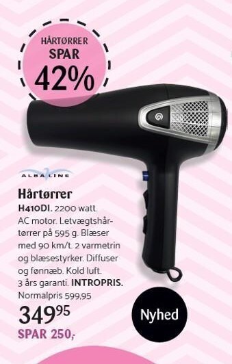 Albaline hårtørrer