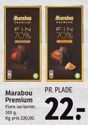 SPAR Marabou premium tilbud