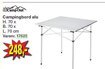Harald Nyborg Campingbord alu tilbud