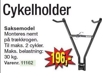 Harald Nyborg Cykelholder saksemodel tilbud