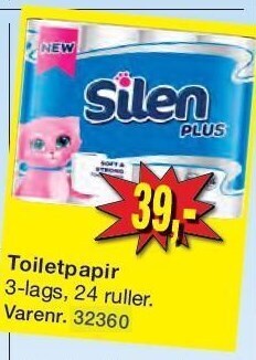 Harald Nyborg Toiletpapir tilbud
