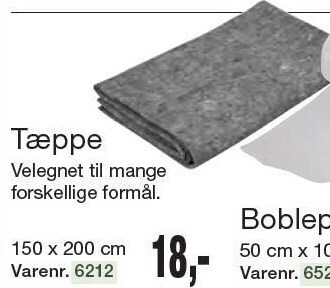 Harald Nyborg Tæppe tilbud