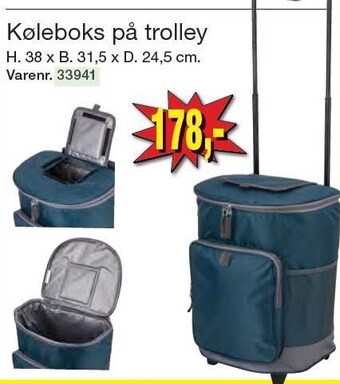 Harald Nyborg Køleboks på trolley tilbud