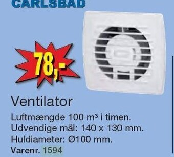 Harald Nyborg Ventilator tilbud