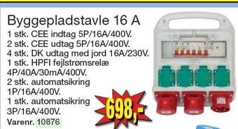 Harald Nyborg Byggepladstavle tilbud