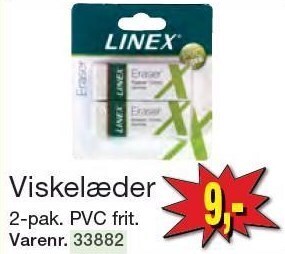 Linex viskelæder