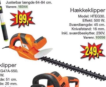 Harald Nyborg Hækkeklipper tilbud