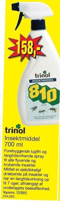 Harald Nyborg Trinol insektmiddel tilbud
