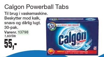 Harald Nyborg Calgon powerball tabs tilbud