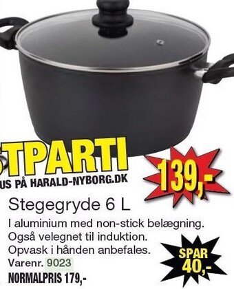 Stegegryde 6 l