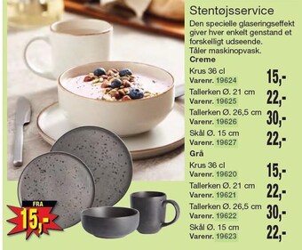 Harald Nyborg Stentøjsservice tilbud