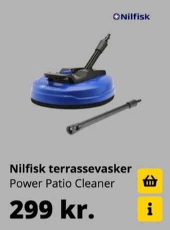 Nilfisk terrasserenser