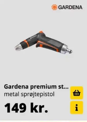 Gardena brusepistol